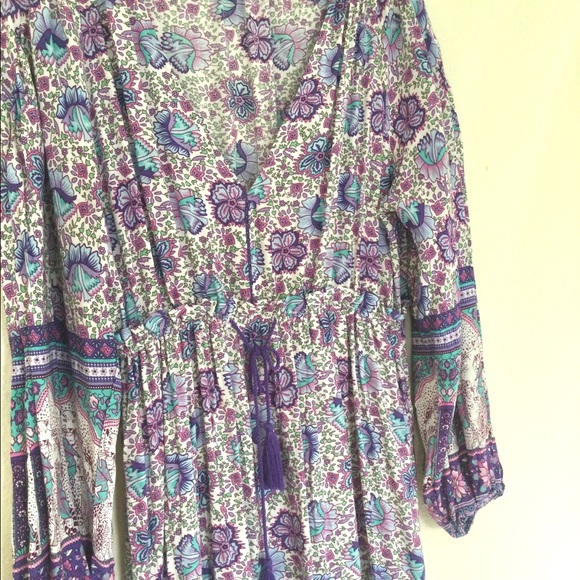 FEW MODA - BOHO MAXI DRESS SZ. S - Picture 3 of 7